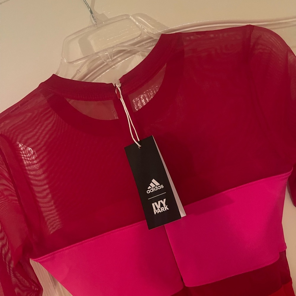 ADIDAS IVY PARK HEART BLOCKED CATSUIT - Picture 8 of 10